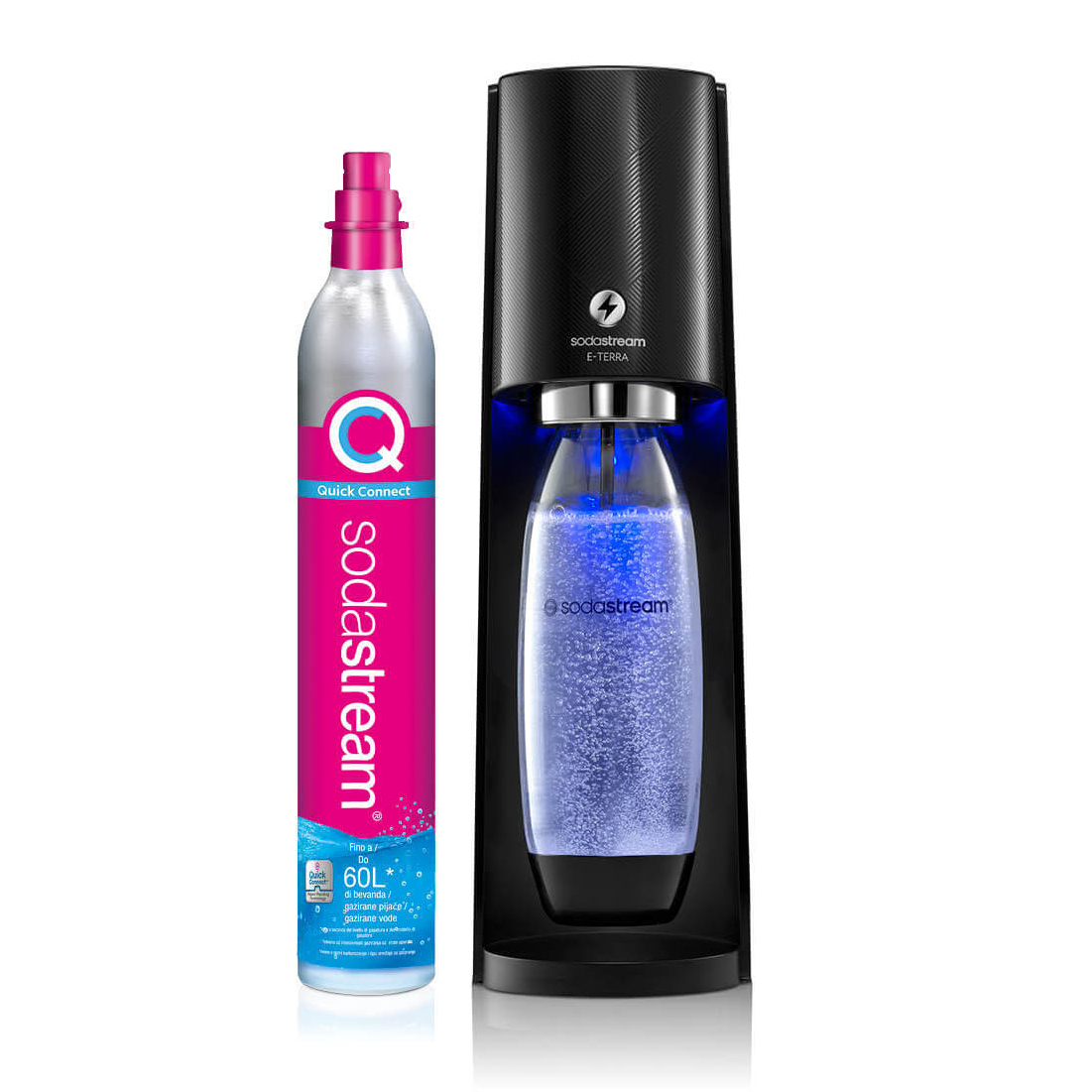 Sodastream E-Terra Elektrokarbonator schwarz