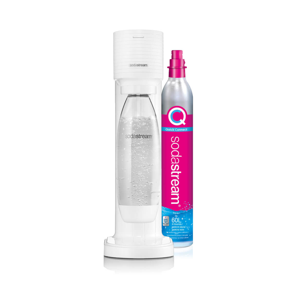 Sodastream Gaia Weißer Karbonator