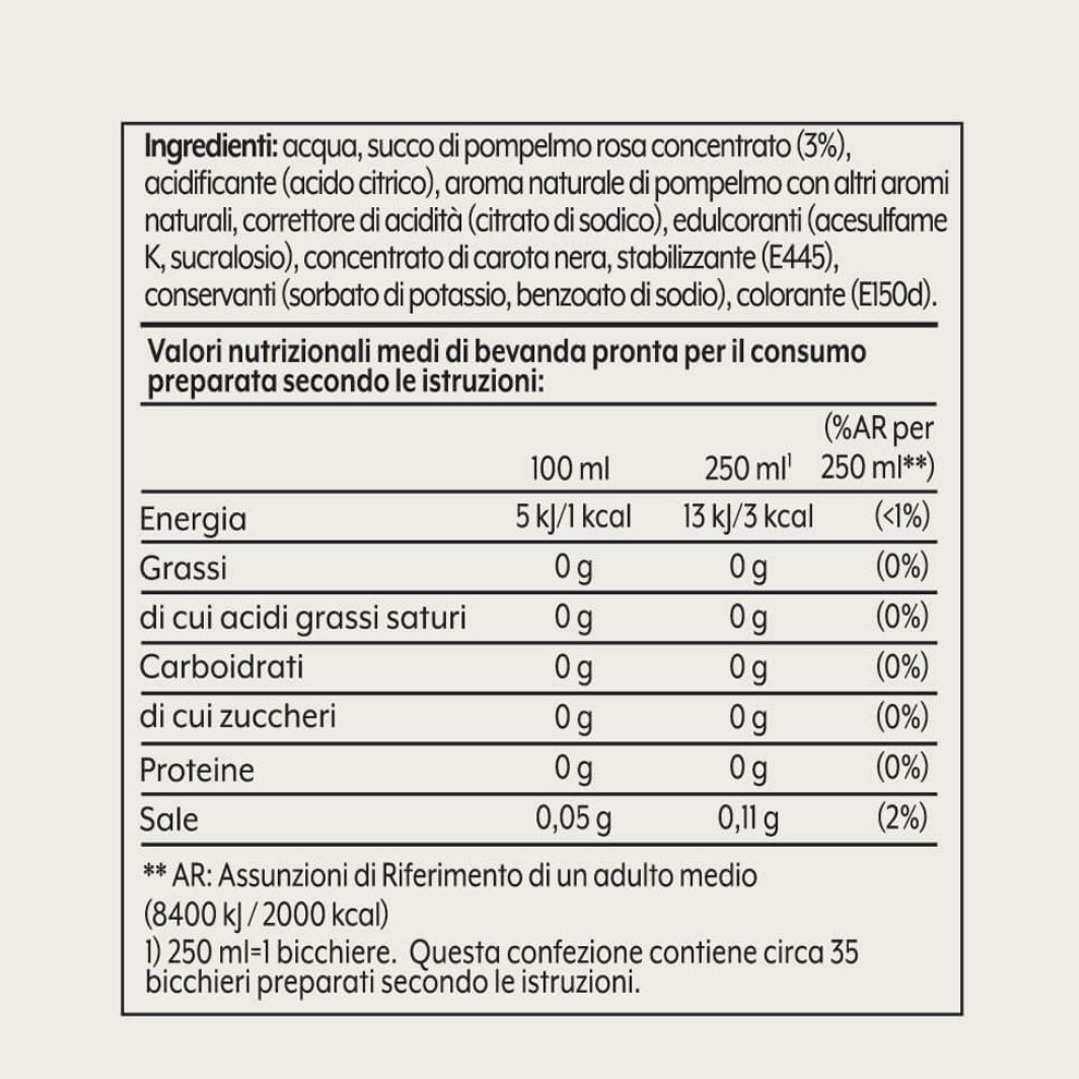 Sodastream Zero Pink Grapefruitkonzentrat 440 ml