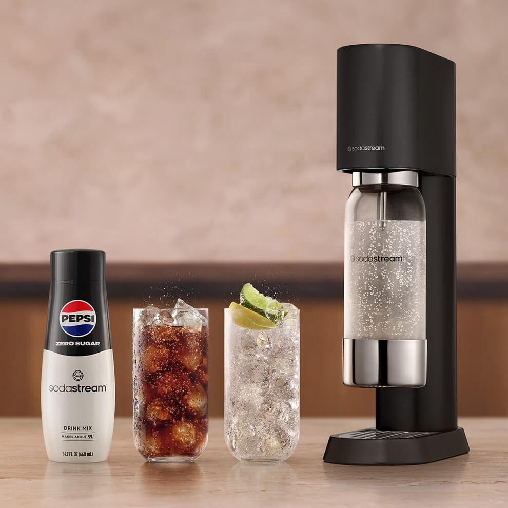 Sodastream Enso Schwarzer Karbonisator