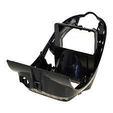 Schwarze obere Gehäusehälfte