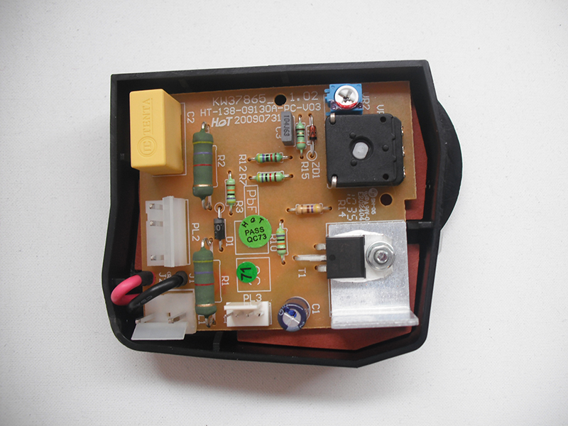 STEUERMODUL - 120/230 V - MIT IMPULS (DURCHSICHTIGE ABDECKUNG)