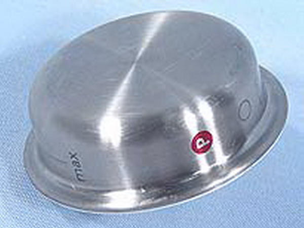 WEISSER BEDRUCKTER KNAUF