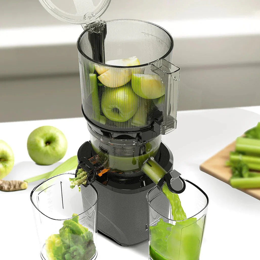 Kuvings AUTO10S Hands-Free Slow Juicer, mattschwarzer Extraktor