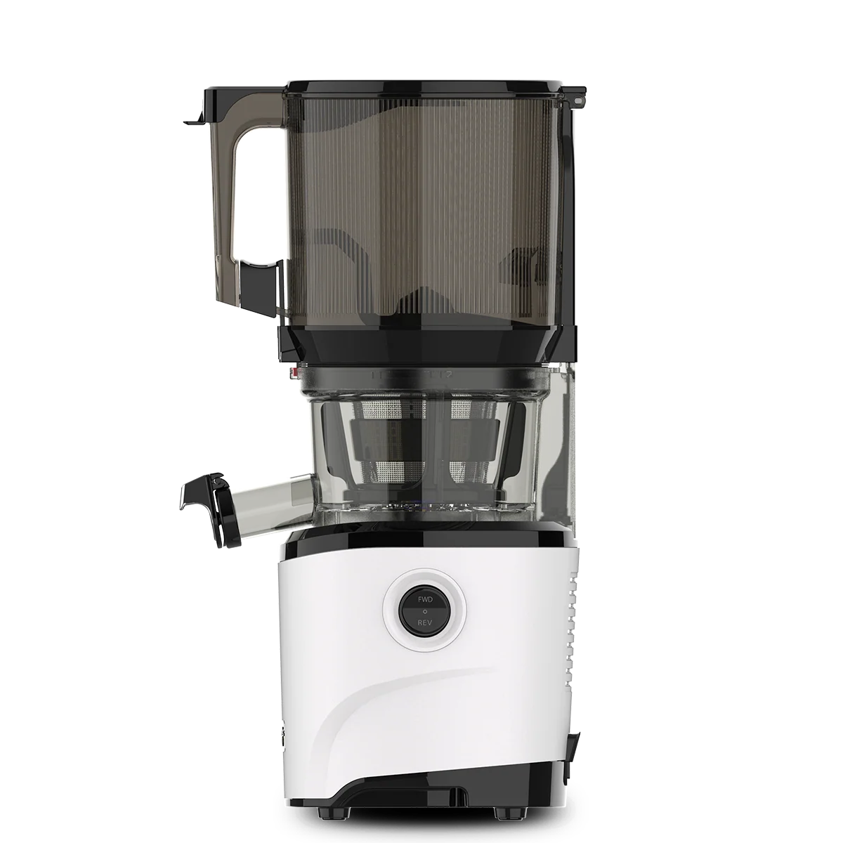 Kuvings AUTO10S Slow Juicer mit Freisprechfunktion, weißer Extraktor