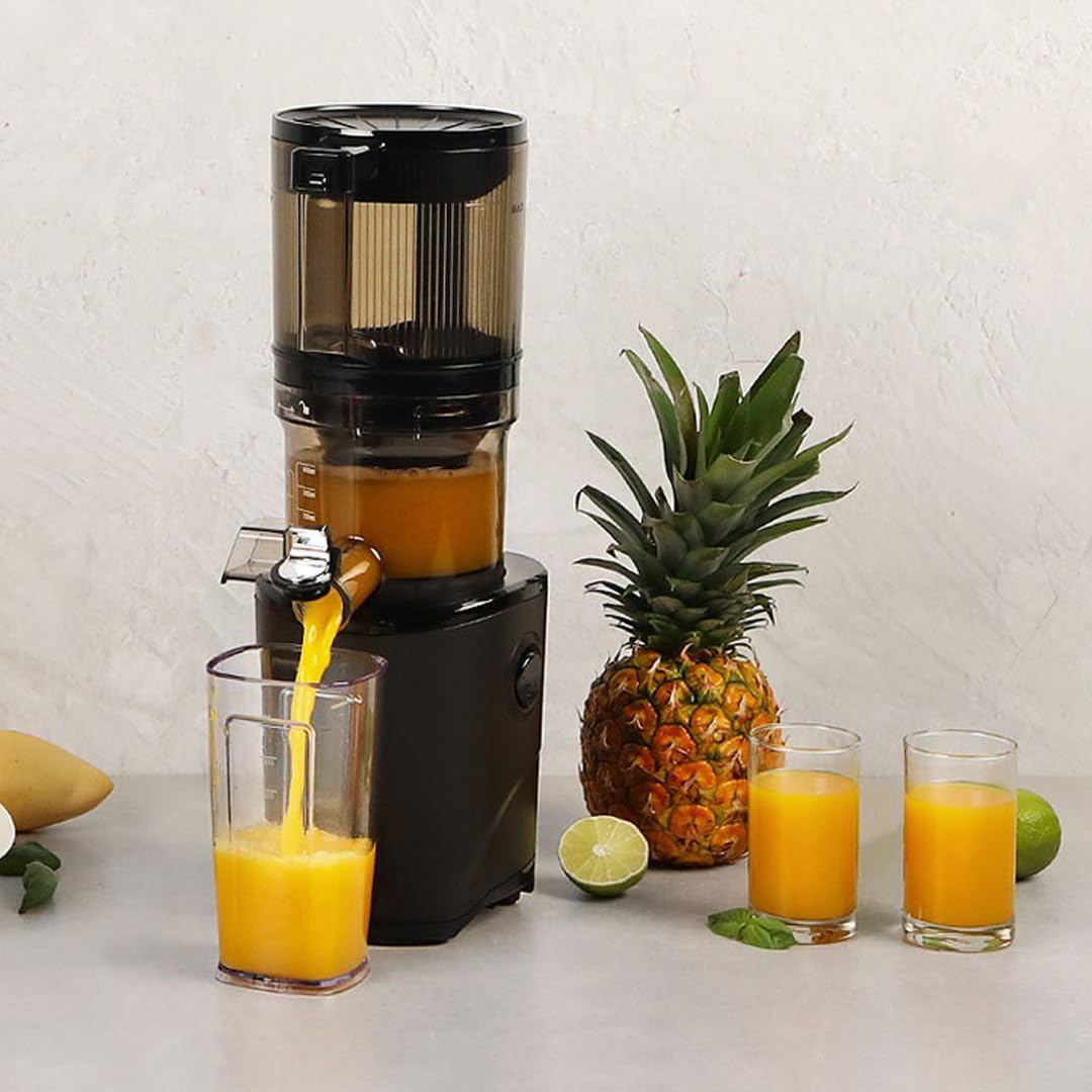 Kuvings AUTO8 Hands-Free Slow Juicer, schwarzer Extraktor