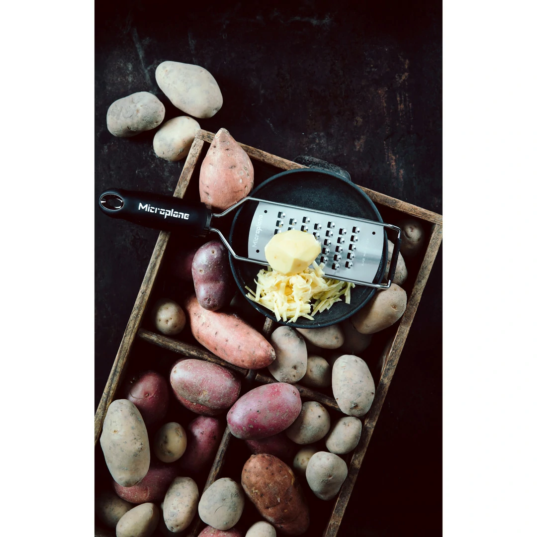 Microplane Ultradicke Klingenreibe, schwarz