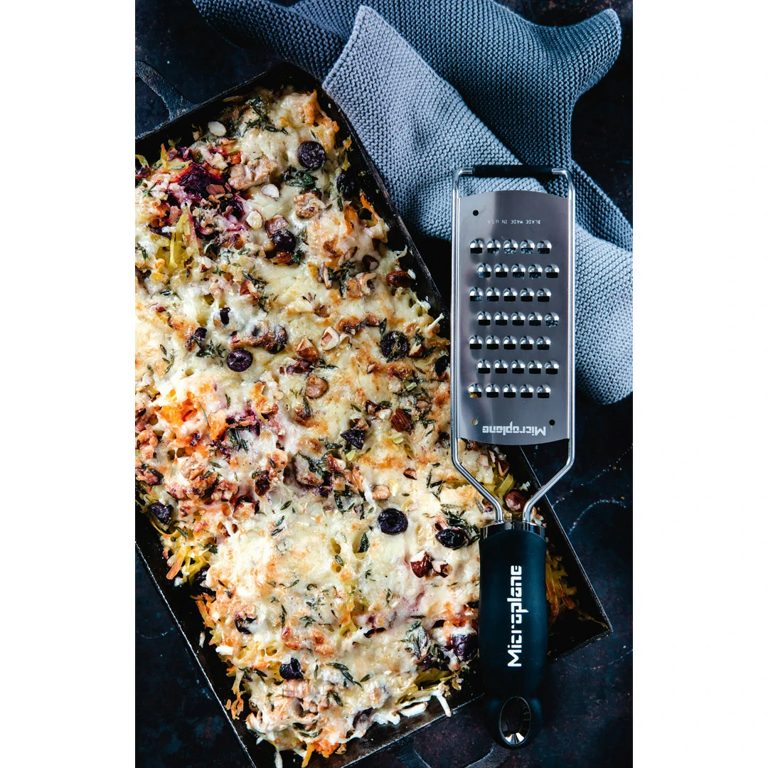 Microplane Ultradicke Klingenreibe, schwarz