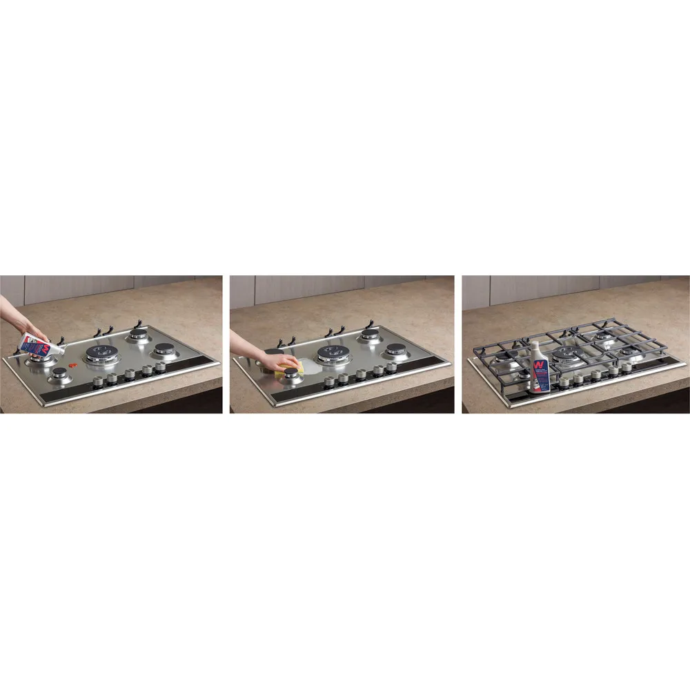  Oberflächenreinigungsset aus Edelstahl