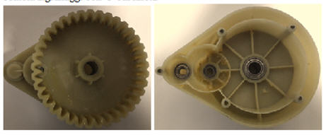 BOX GEARS ASSY 1598 1 (2. VERSION)