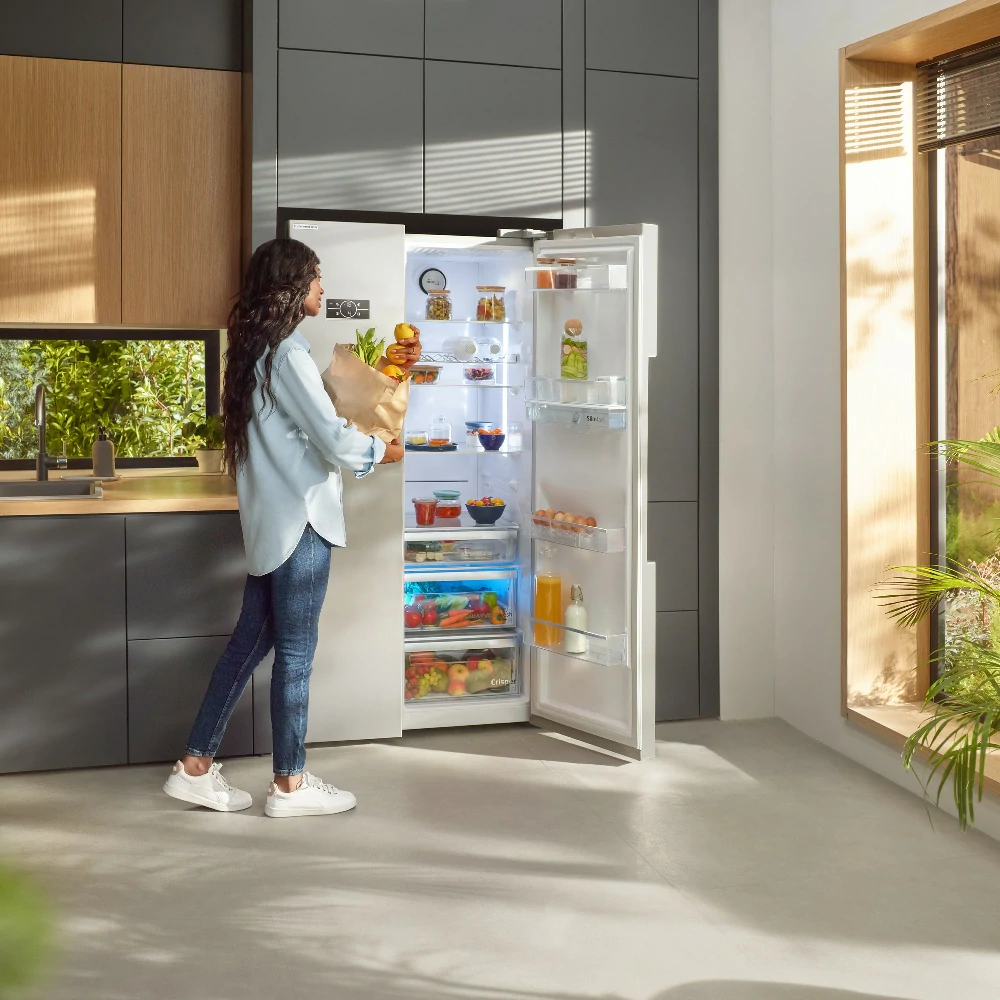 Beko No Frost RCNA305K40SN Kombi-Kühlschrank