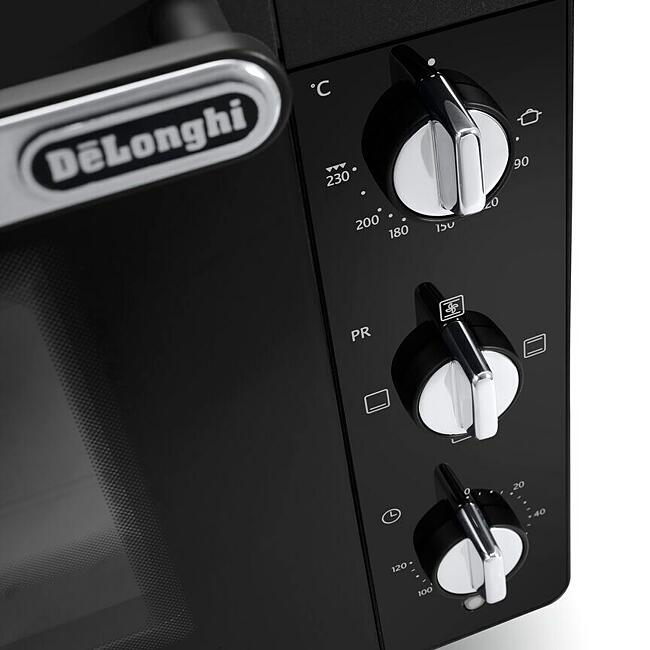 DeLonghi EO40112.BK schwarz 40 lt Elektroofen