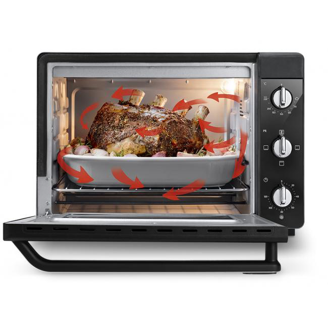 DeLonghi EO40112.BK schwarz 40 lt Elektroofen