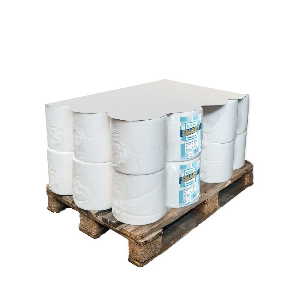 Verpackung: 12 Packungen mit 2 Rollen 800 Tear Smart Pure Cellulosepapier