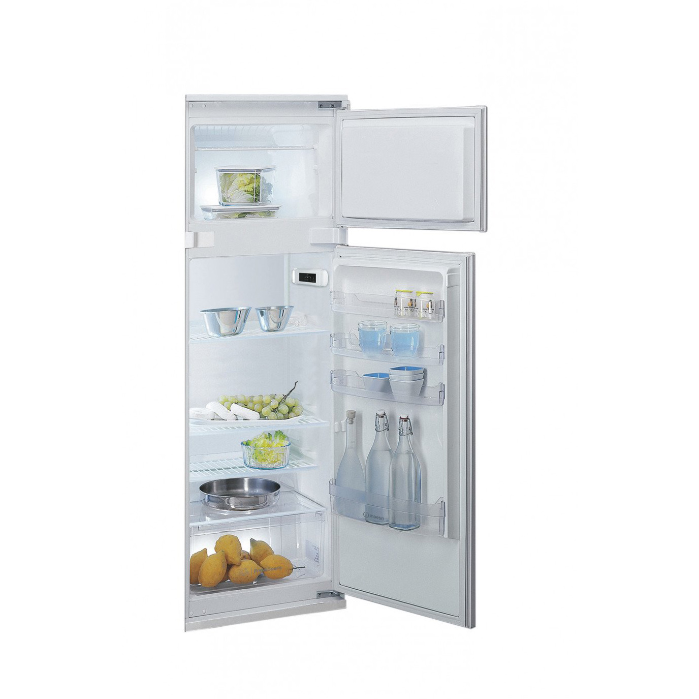 Indesit T 16 A1 D/I 1 eingebauter Doppeltürkühlschrank