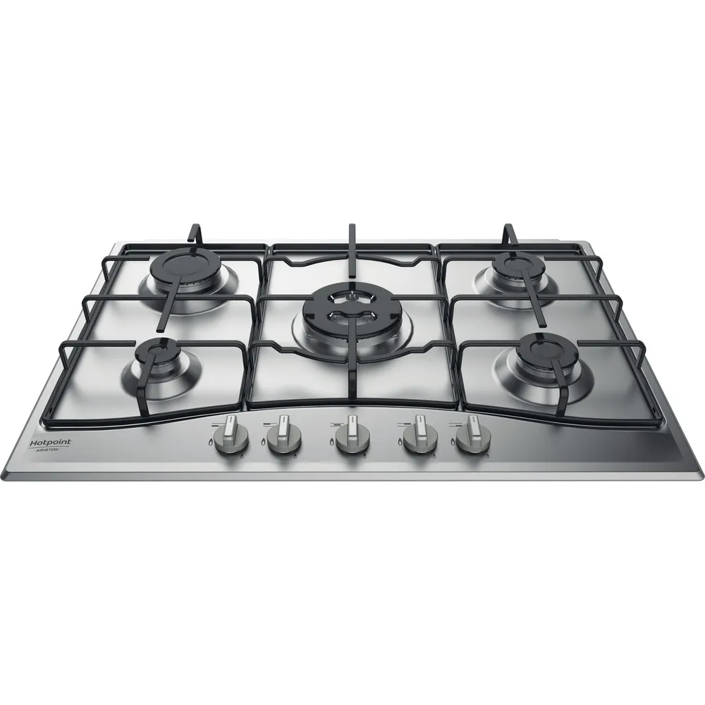 Hotpoint 5-Flammen-Gasherd PCN 752 T/IX/HAR 75 cm