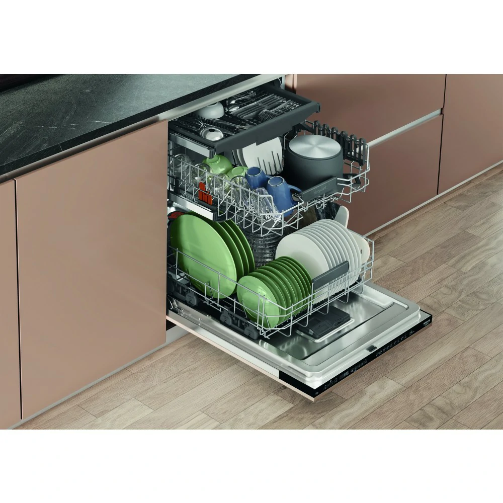 Hotpoint HA6IC16B4M60 Maxi Space Einbau-Geschirrspüler, 60 cm