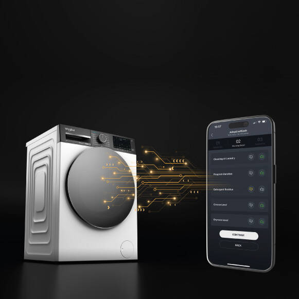 Whirlpool 12 kg Waschmaschine mit WLAN WPM 27W ADS IT