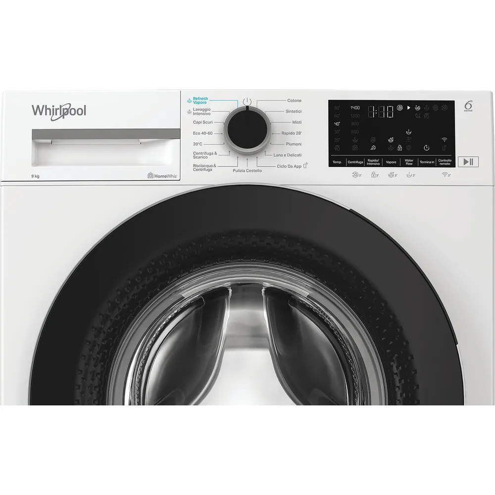9 kg schwere intelligente Waschmaschine, verbunden mit WLAN Whirlpool WAM 99WB IT