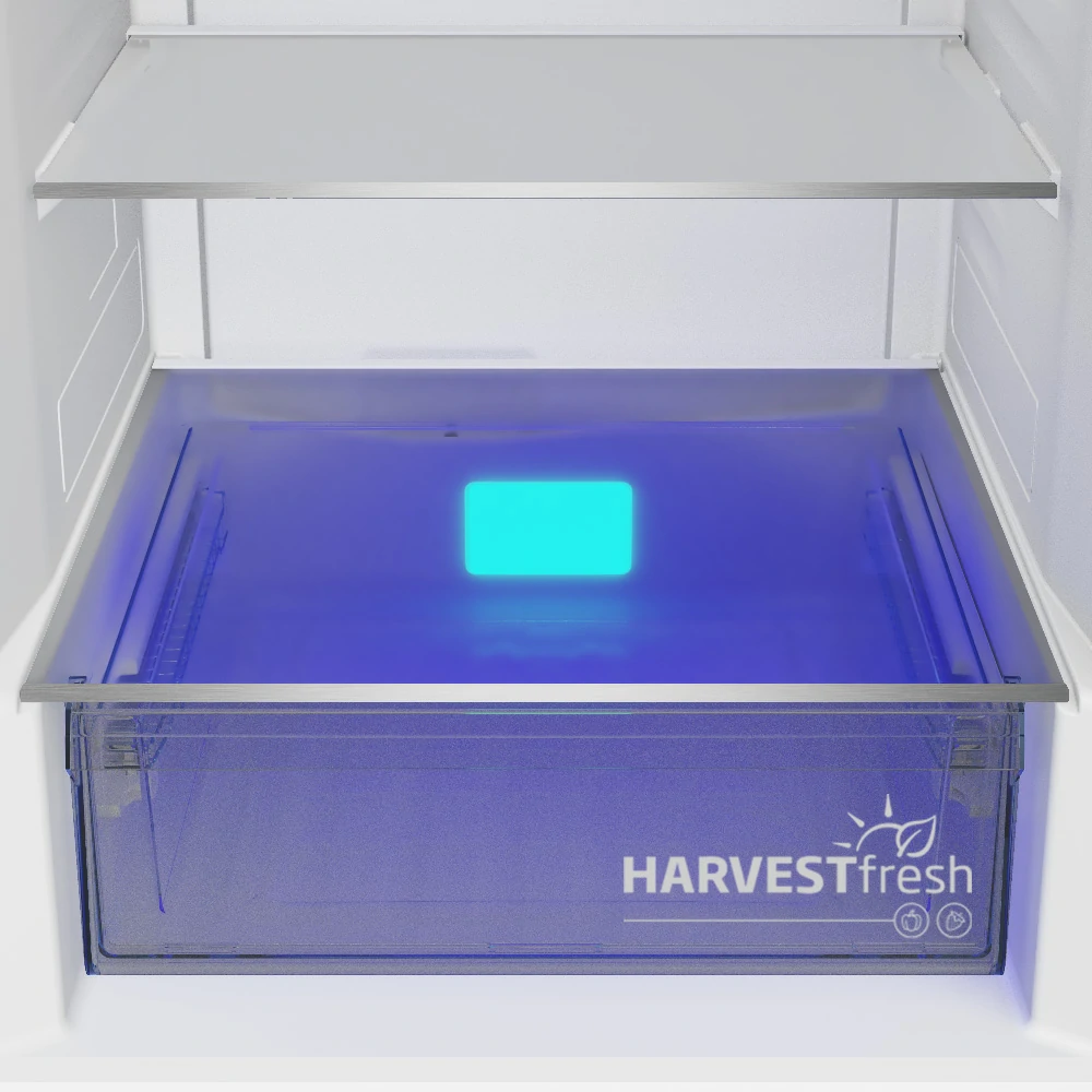 Beko Total No Frost 407 LTMETAL LOOK B5RCNE405HXB Kombi-Kühlschrank