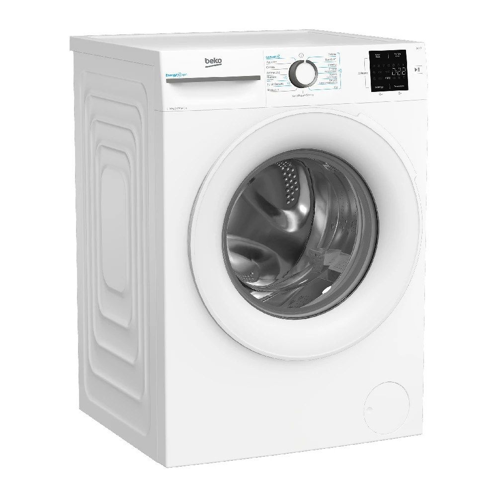 Beko ENERGYSPIN DAMPFWECHSELRICHTER MIT 1200 U/MIN, 10 kg, Waschmaschine BMWU31021W