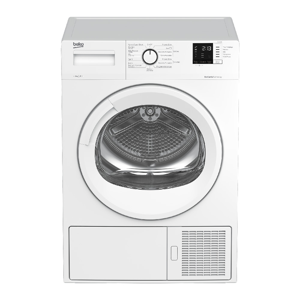 Beko DRX923W Trockner mit Digitalanzeige, A++, 9 kg