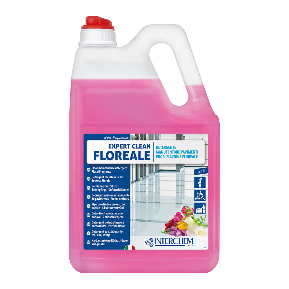 Expert Clean Bodenreiniger mit Blumenmuster 5 Liter