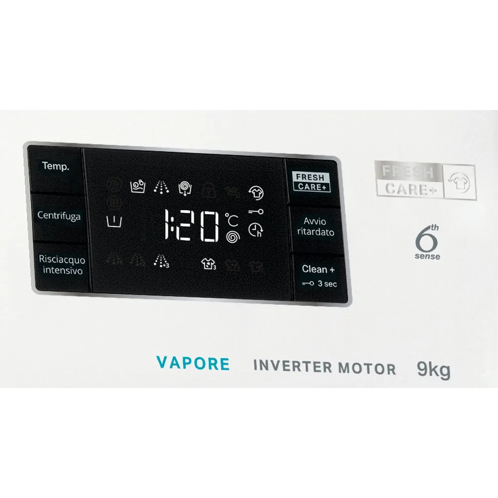 Waschmaschine 9 kg Whirlpool FRESHCARE STEAM INVERTER A FFB 9269 SV IT
