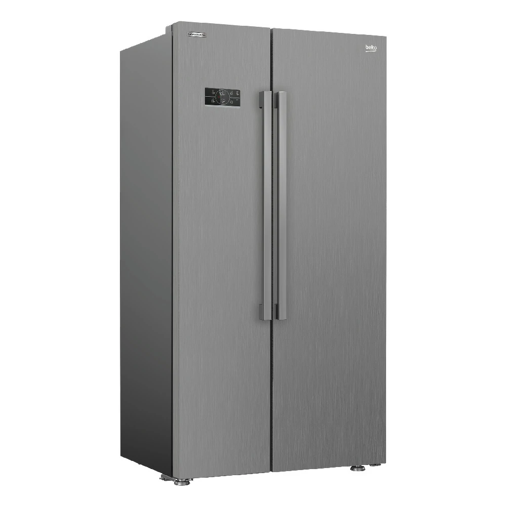 Beko 640LT F 91 CM GN163130PTN Edelstahl-Kühlschrank, frostfrei