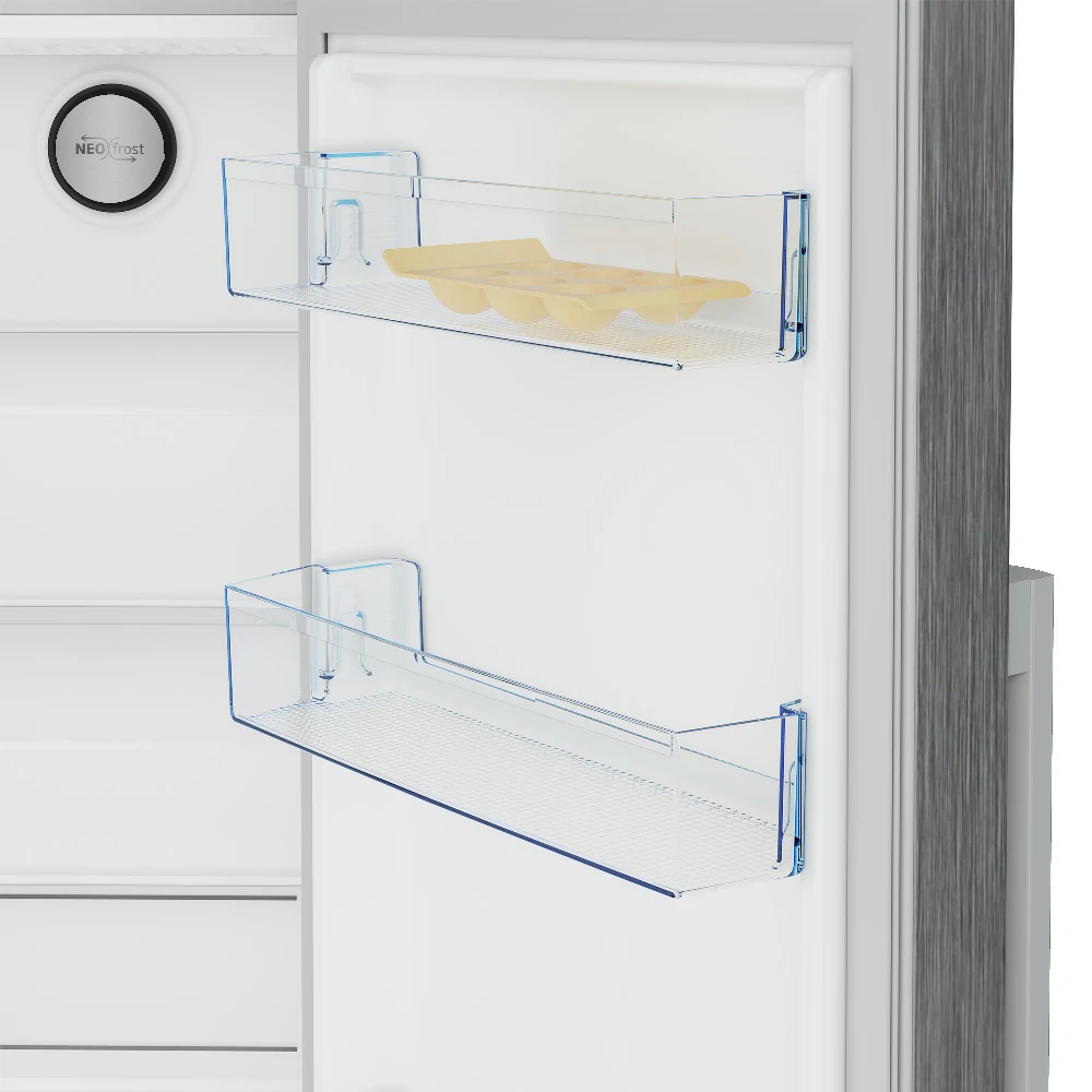 Beko 640LT F 91 CM GN163130PTN Edelstahl-Kühlschrank, frostfrei