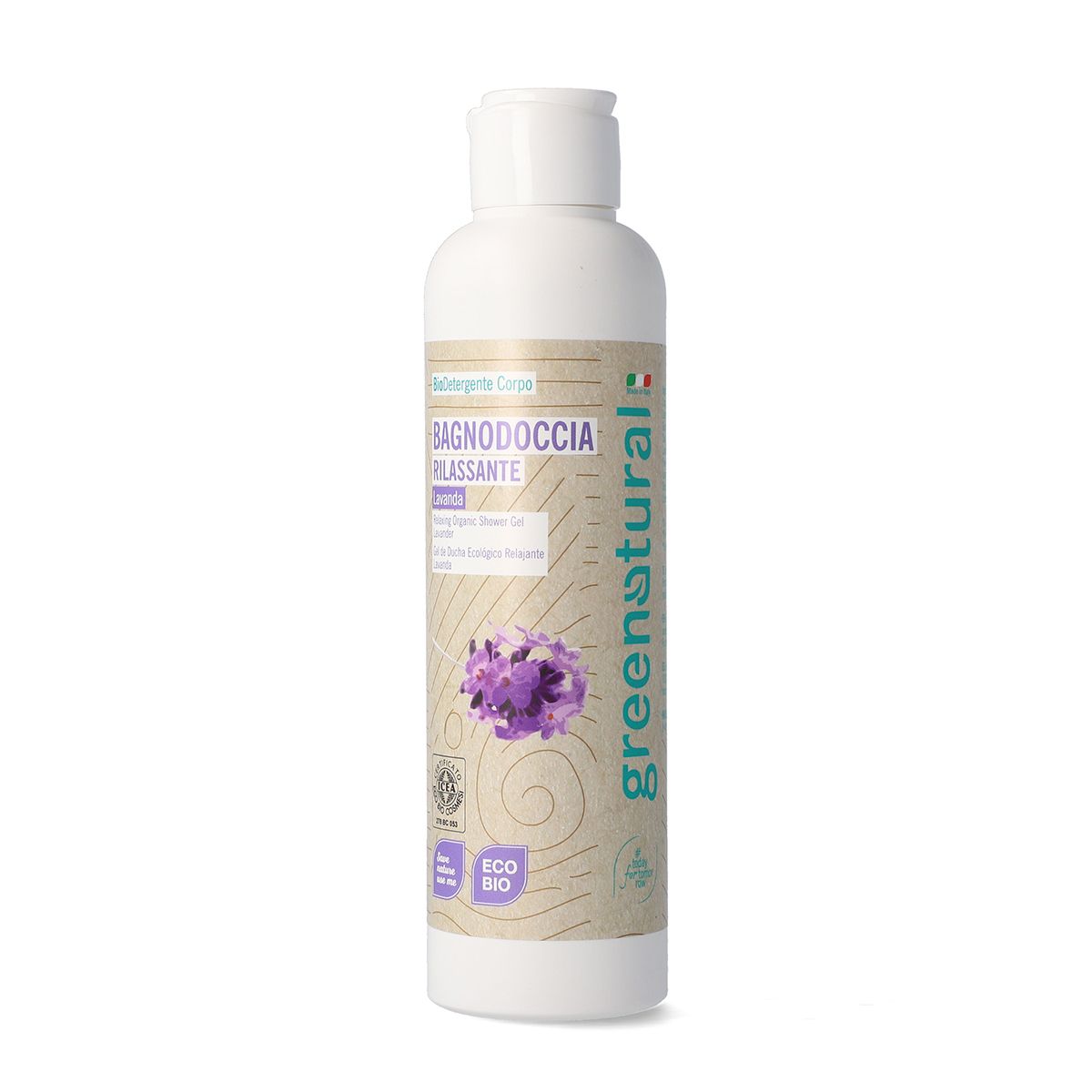 Zartes Öko-Bio Lavendel-Duschbad 250 ml.