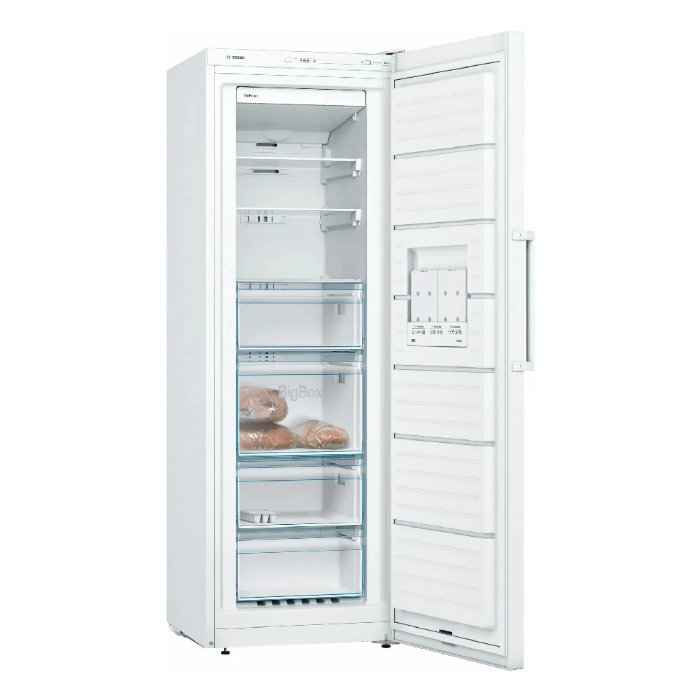 Bosch 225 LT E NO FROST WHITE Vertikaler Gefrierschrank GSN33VWEP
