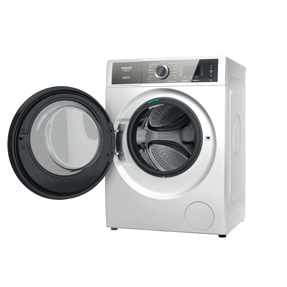 Hotpoint Dampfwaschanlage, 9 kg, 1400 U/min, H8 W946WB IT