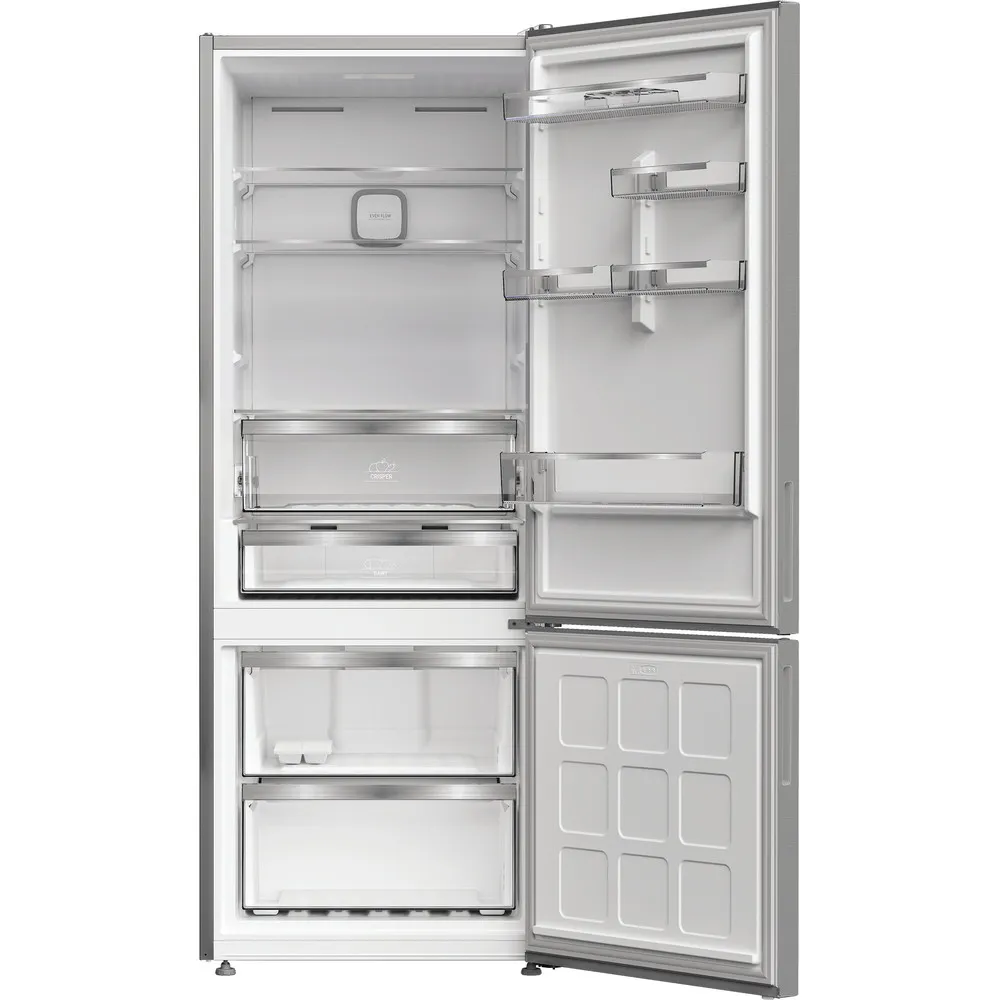 Hotpoint No Frost 475 LT 70CM EDELSTAHL HPAK2 6472 XP4E Kombi-Kühlschrank