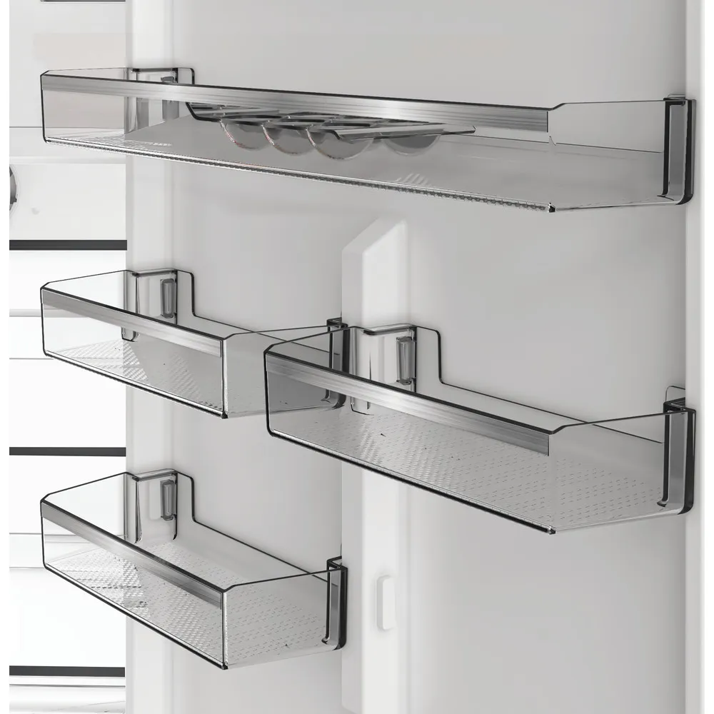 Hotpoint No Frost 475 LT 70CM EDELSTAHL HPAK2 6472 XP4E Kombi-Kühlschrank