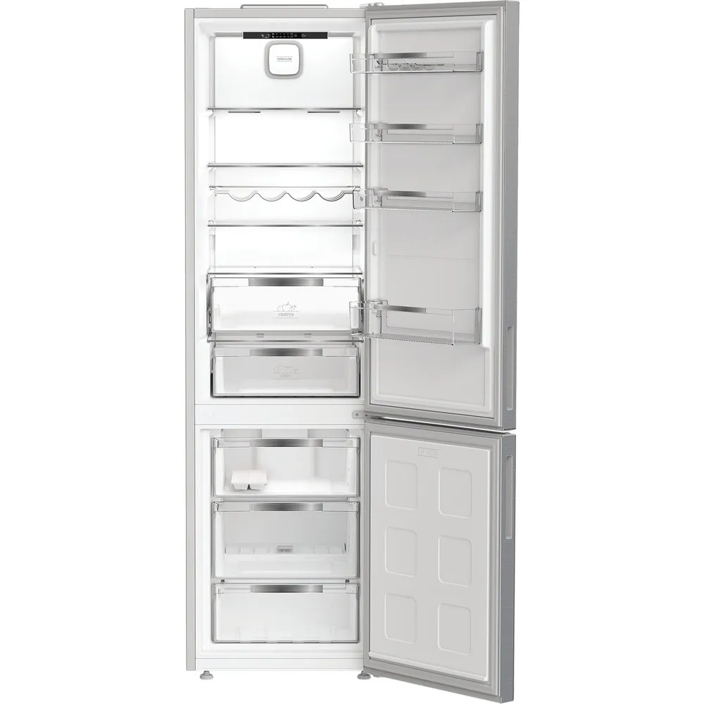 Hotpoint No Frost 355 LT 60C SILVER HPK 25403 XP5E1 Kombi-Kühlschrank