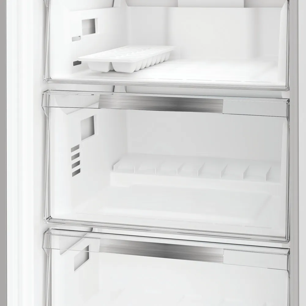 Hotpoint No Frost 355 LT 60C SILVER HPK 25403 XP5E1 Kombi-Kühlschrank