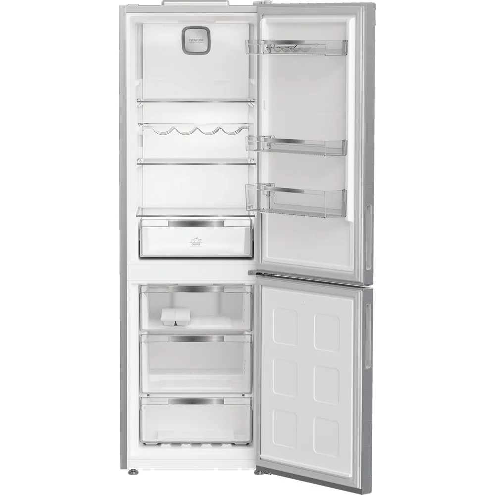 HOTPOINT 316LT UND DUALNOFROST KOMBI-KÜHLSCHRANK, 60 CM, SILBER, HPK 26362 XP4E