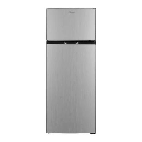 Indesit 206LT E 55CM SILVER I55T0 412S Doppeltür-Kühlschrank