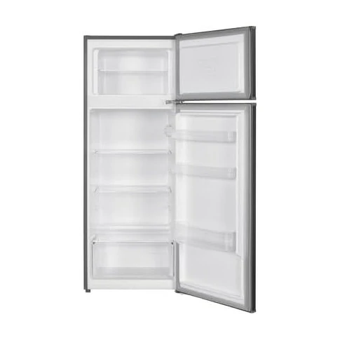 Indesit 206LT E 55CM SILVER I55T0 412S Doppeltür-Kühlschrank