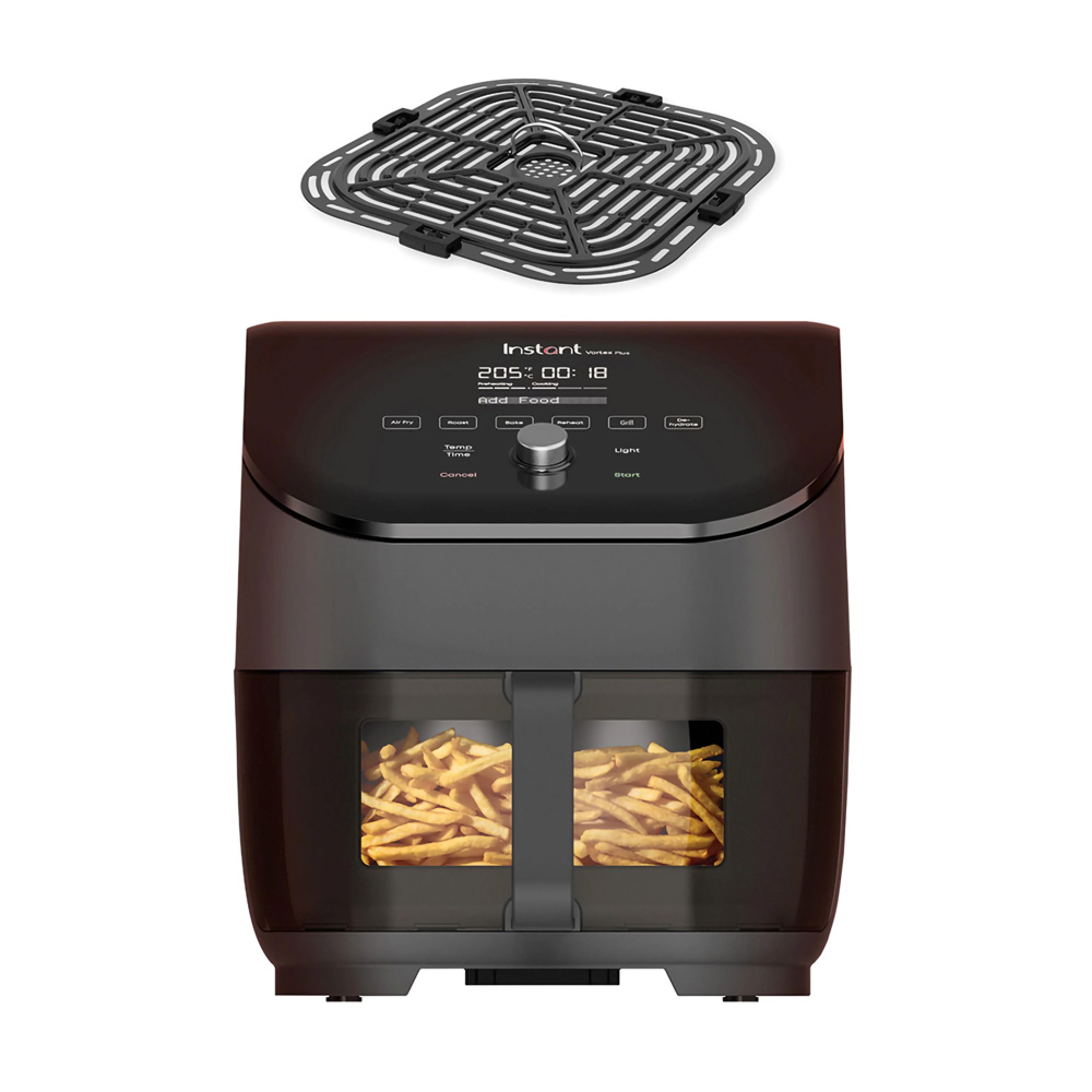 Instant Vortex Plus ClearCook 5,7 Liter Mehrzweck-Luftfritteuse schwarz