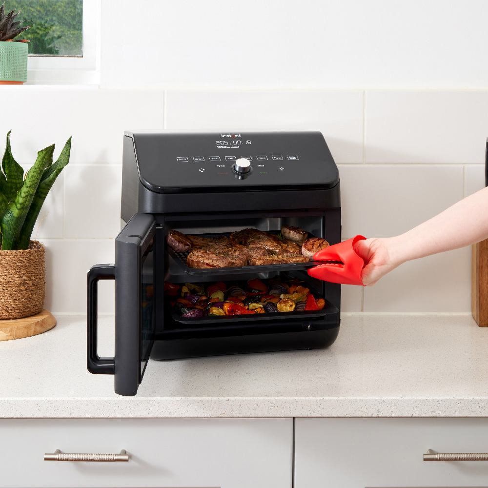 Clearcook Instant Vortex Multifunktionsofen und Heißluftfritteuse 13 Liter