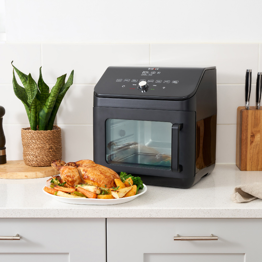 Clearcook Instant Vortex Multifunktionsofen und Heißluftfritteuse 13 Liter