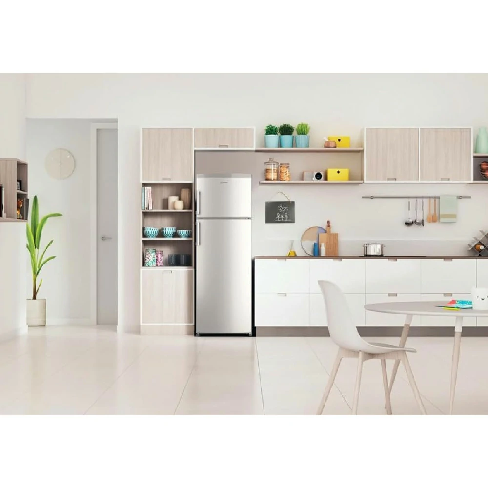 Indesit 316 LT E 60CM SILVER IT60 732 S Kühlschrank mit doppelter Tür