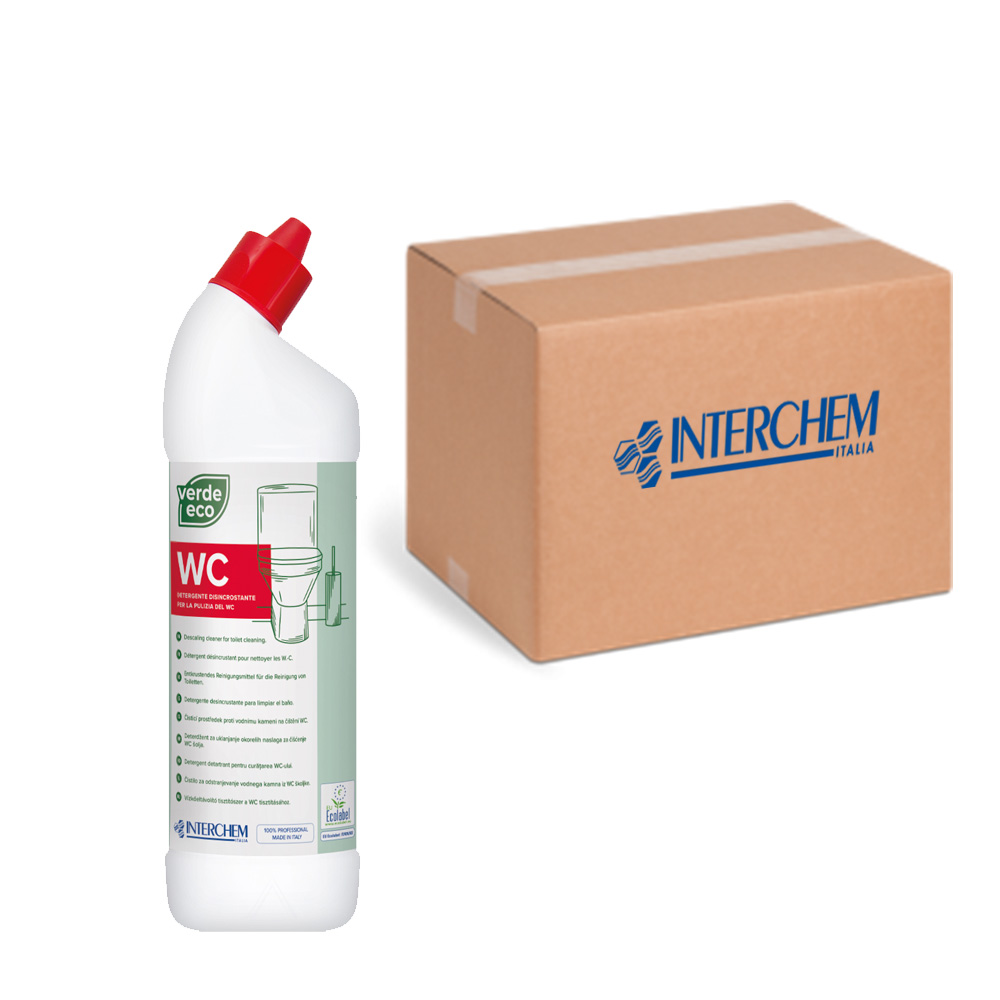 Packung mit 6 grünen Öko-WC-Entkalkungsmitteln