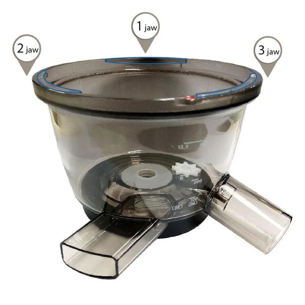 C77 Trommelfuß mit 3 Backen (C-Type) 