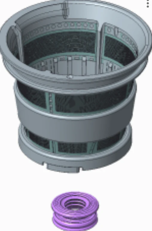 Vollfilter mit schmalem Loch (CCC-Typ)