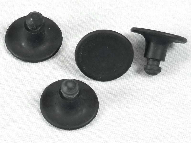 FUSS - SCHWARZ (PACKUNG 4)