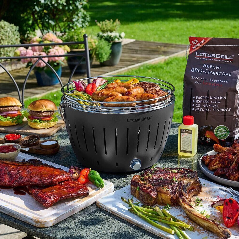 LotusGrill Schwarzer Barbecue