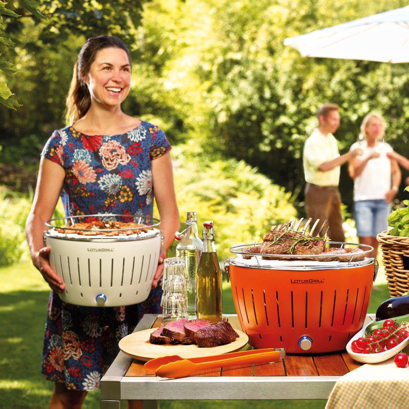 LotusGrill XL Orangengrill
